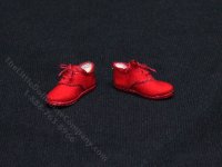 Miniature Keds Tennis Shoes by Judith Blondell - Red (image for) Miniature Keds Tennis Shoes by Judith Blondell - Red