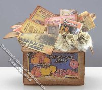 Miniature Historic Memory Box for Dollhouses (image for) Miniature Historic Memory Box for Dollhouses